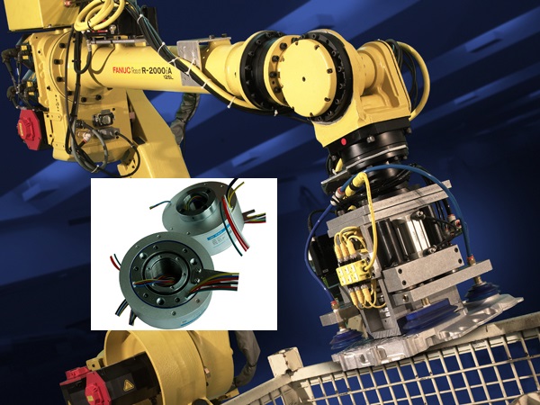 導電滑環在吊車上的應用